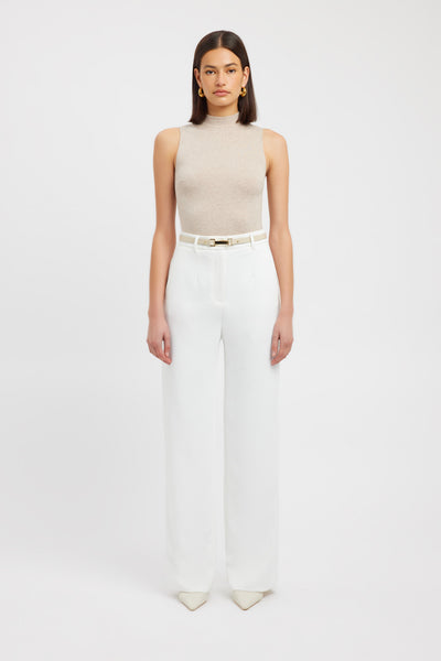 Buy Oyster Tailored Pant Natural White Online | Australia