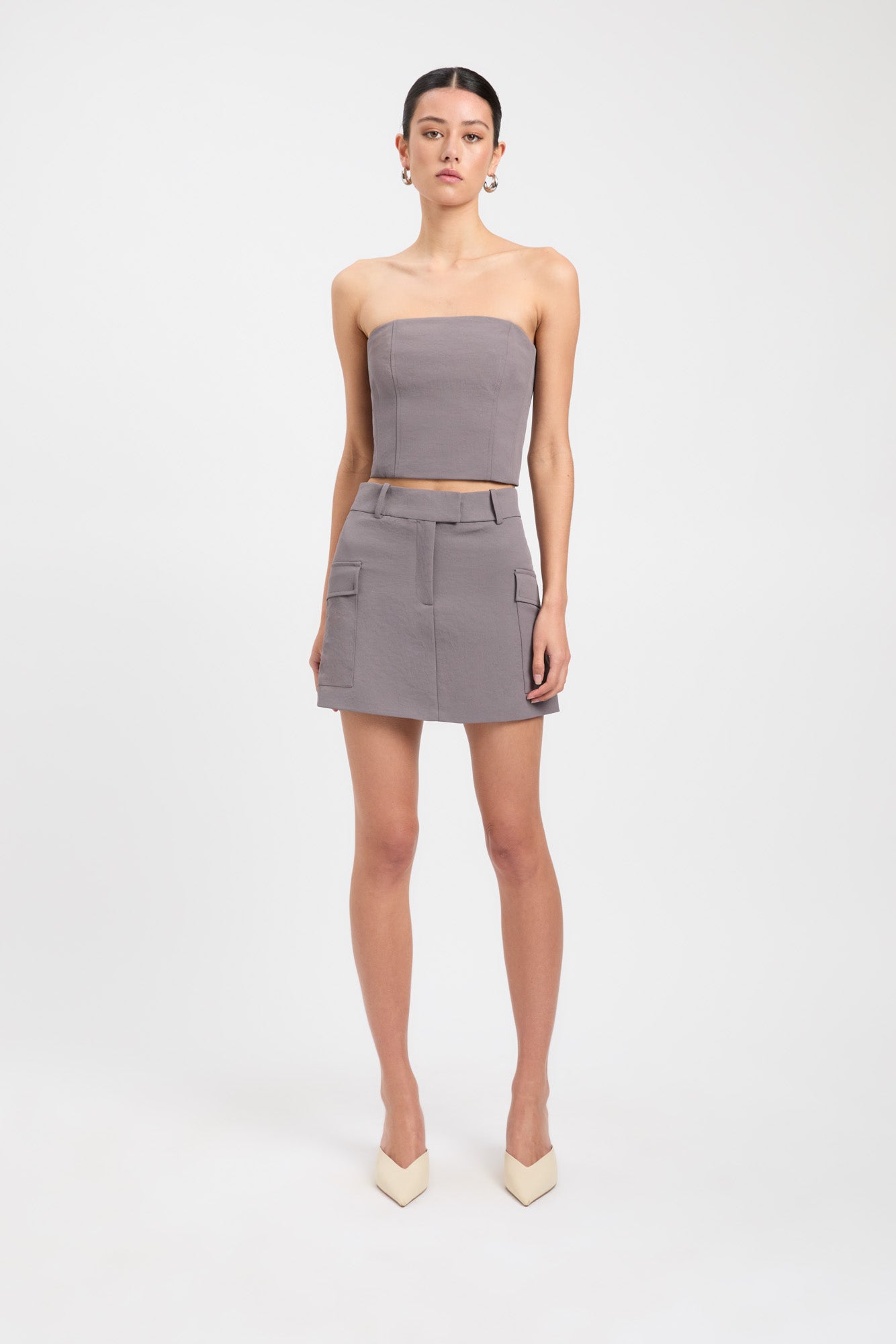 Ariel Cargo Mini Skirt – KOOKAÏ Australia