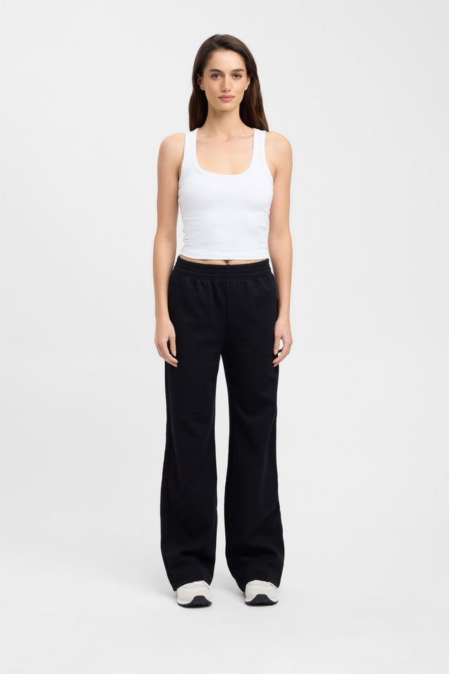 product Otis Wide Leg Trackpant Kookai Wide-leg High-rise black womens-regular-pants 