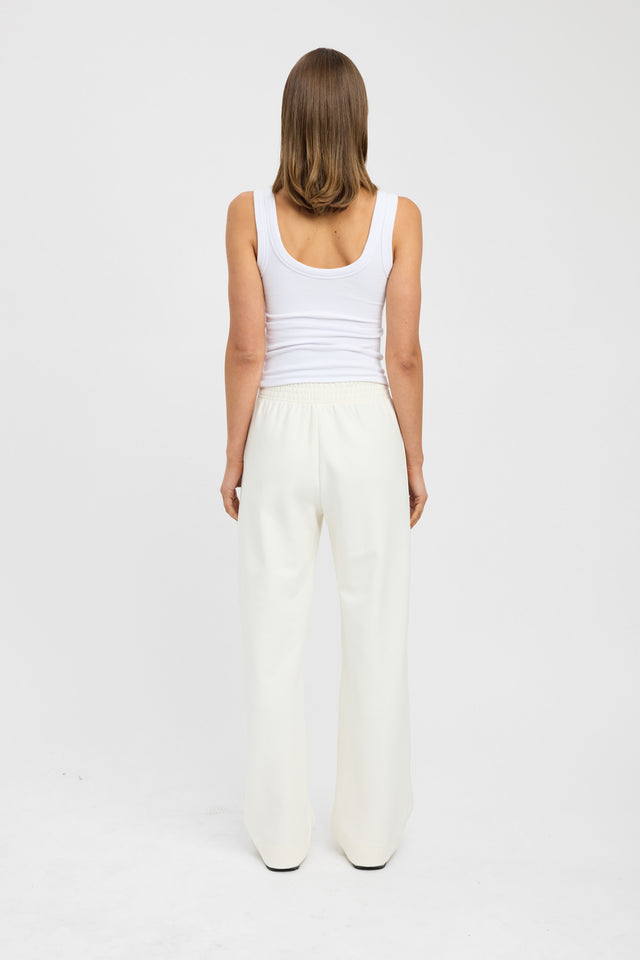 product Otis Wide Leg Trackpant Kookai Wide-leg Mid-rise white womens-regular-pants 