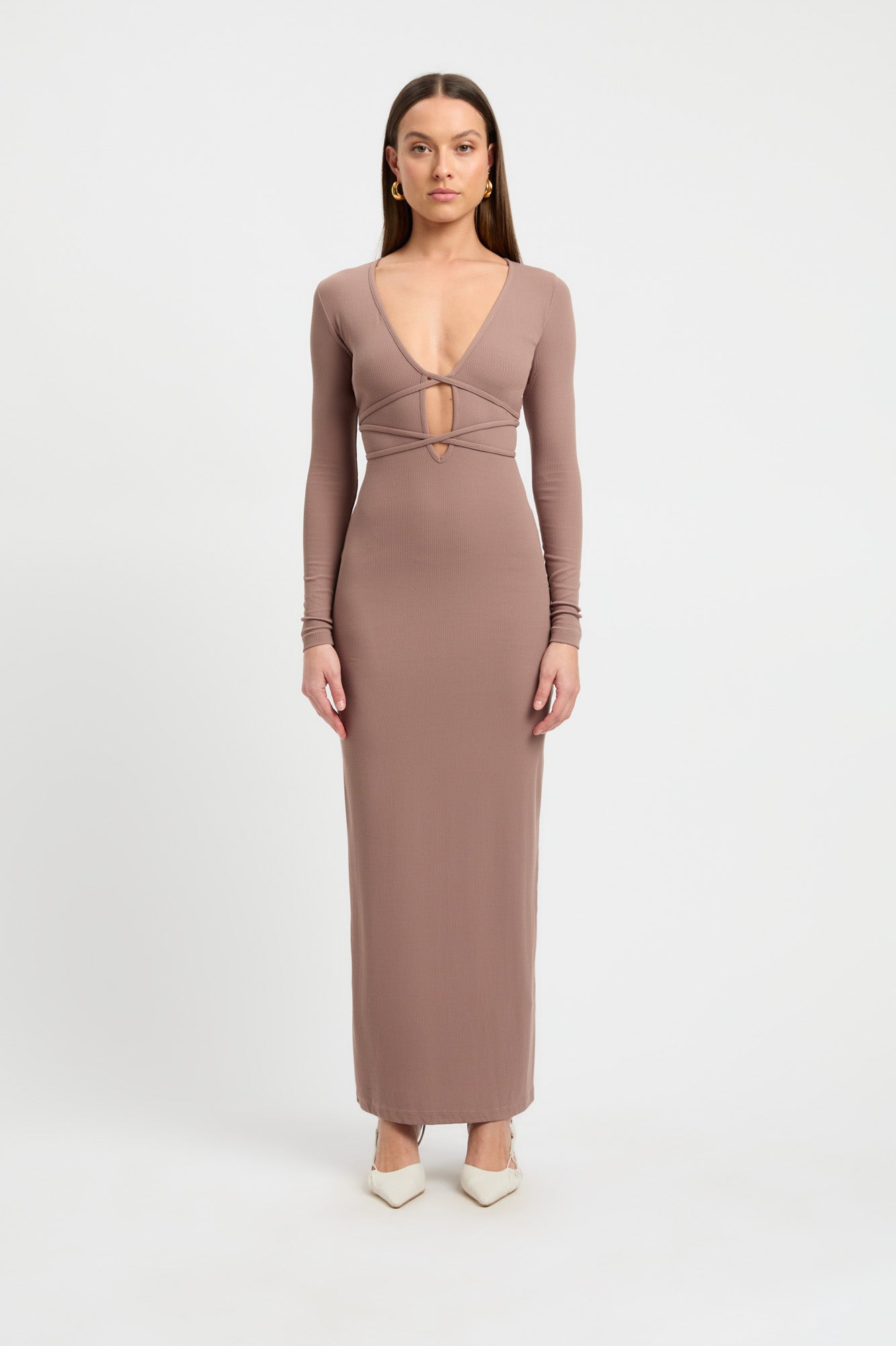 Kookai long hotsell sleeve dress