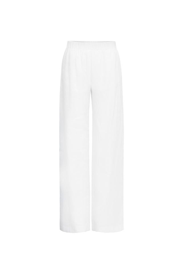 Tahiti Elastic Pant Kookai Wide-leg High-rise white womens-regular-pants 