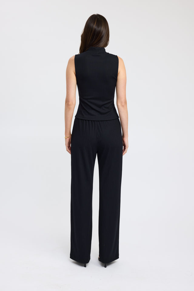 product Valley Pant Kookai Wide-leg High-rise black womens-regular-pants 