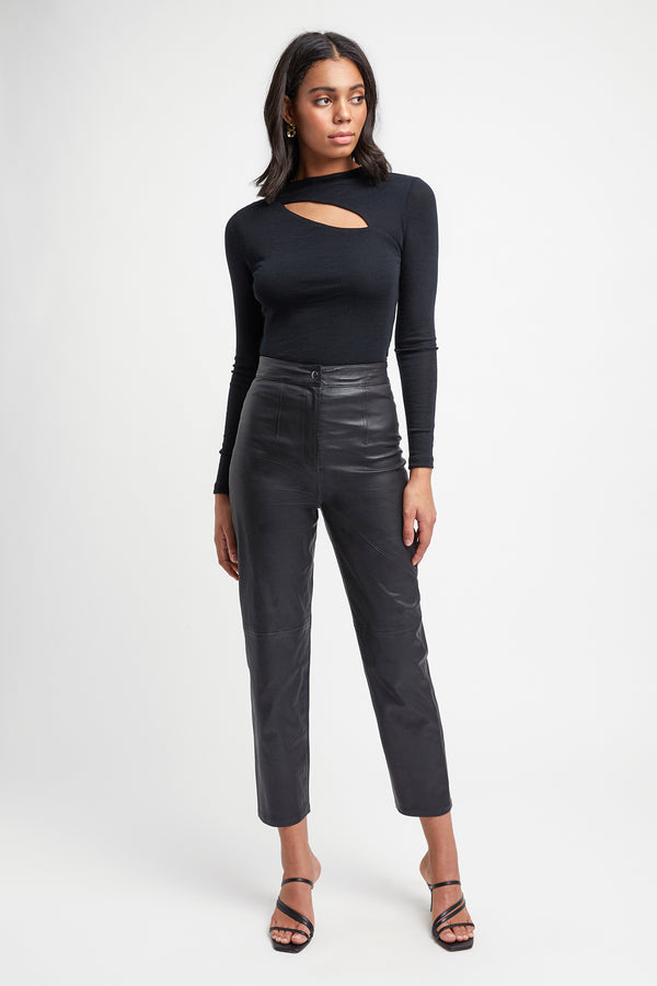 Great Plains Ania Faux Leather Trousers at John Lewis  Partners