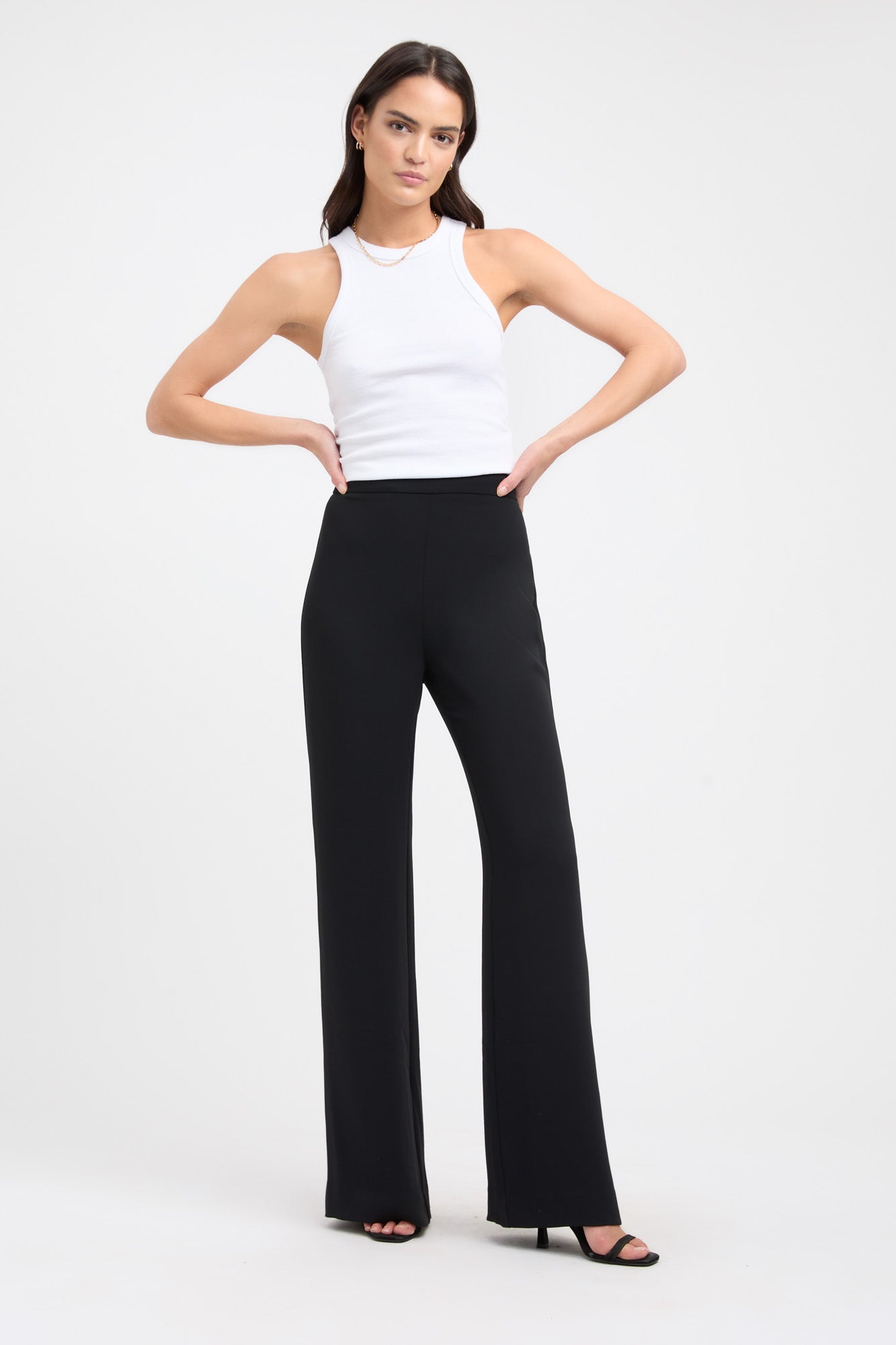 INC International Concepts High Waist Flare Pants Only At Macys, $69 |  Macy's | Lookastic