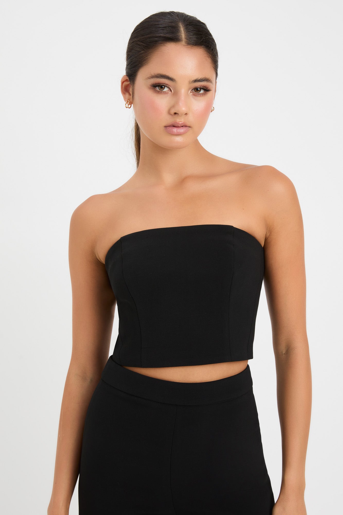 Strapless top