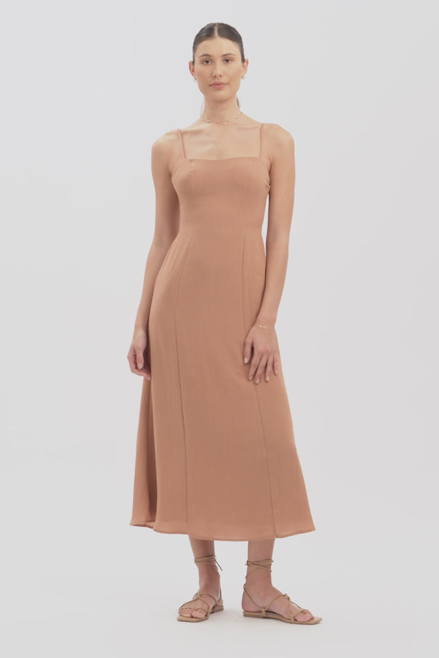 Hayman Tied Back Dress